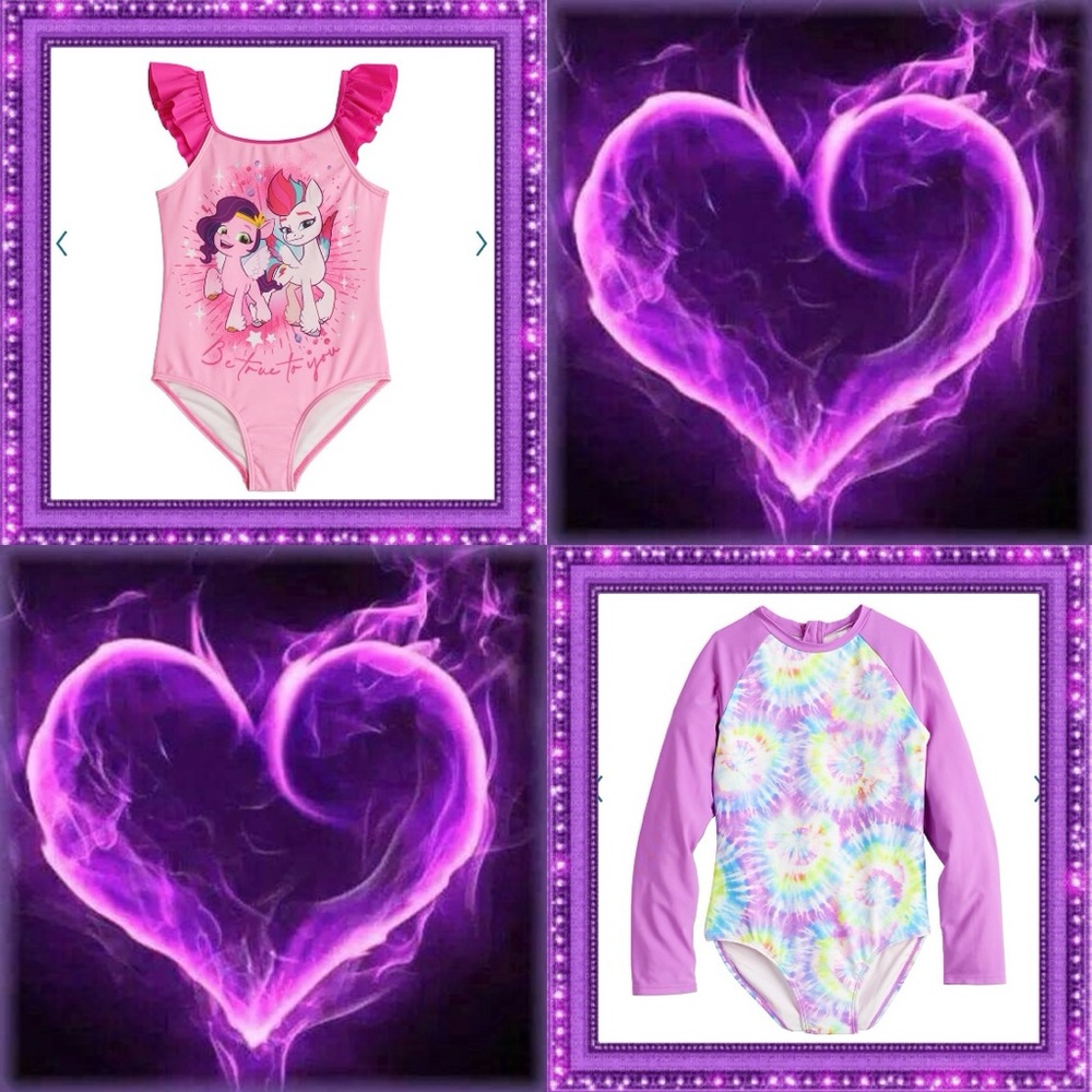 ⭐️Set of 2⭐️ Girls Swimsuits Bathing Suits Lot/Bundle